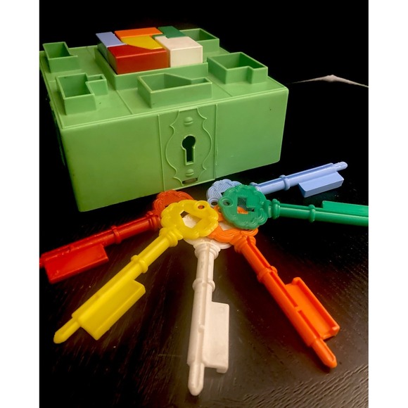 Vintage 1970's Keys of Learning Game by Child Guidance No.100 Toy Educational - Picture 5 of 7